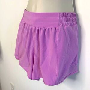 Lululemon Hotty Hot Shorts Vita Pink LW7AVGT04 Size 12